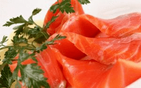 Peixe vermello para a potencia