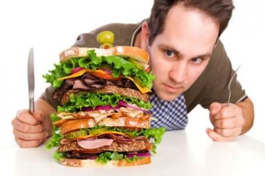 O aumento do apetito é un posible efecto secundario da terapia hormonal