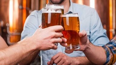 O efecto das bebidas alcohólicas sobre a potencia