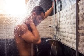 Ducha de contraste para aumentar a potencia